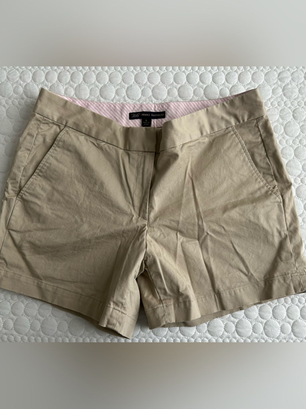 NWOT Brooks Brothers Tan Women's Shorts Size 6